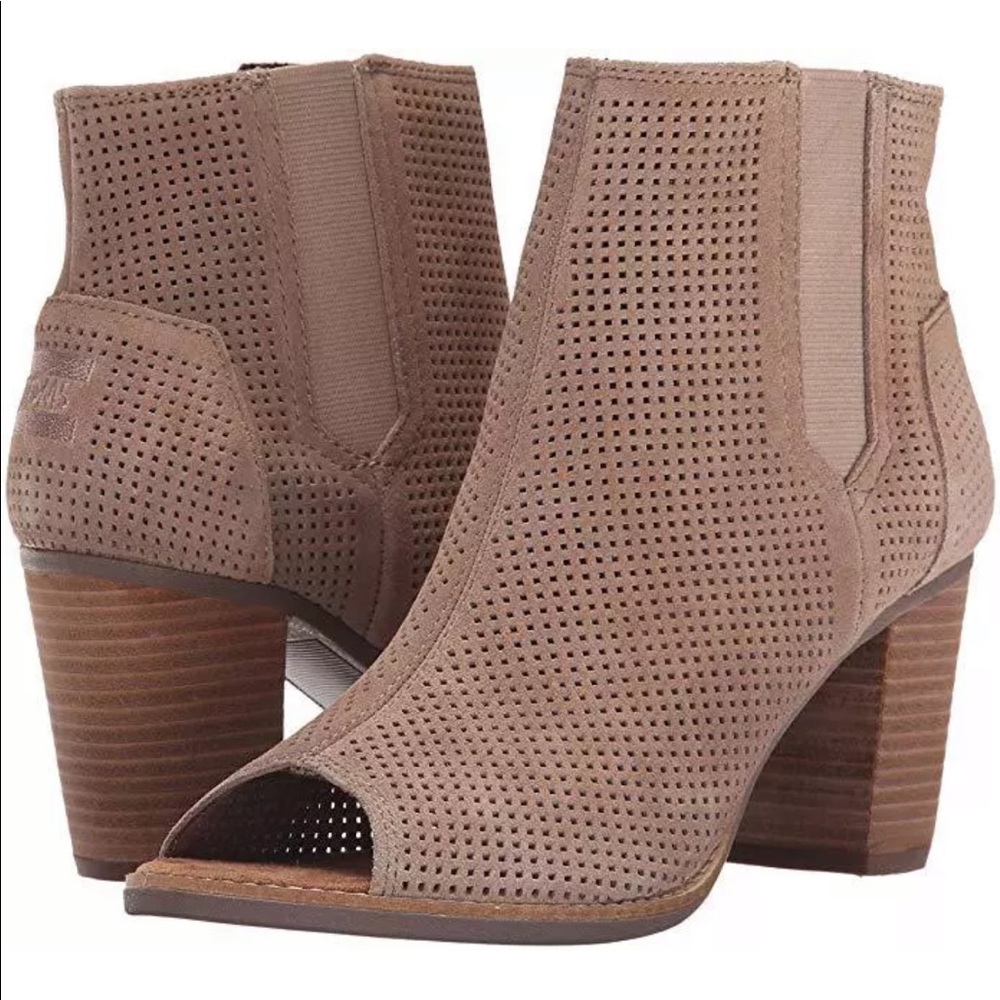 TOMS Women's Majorca Peep Toe Casual Shoe